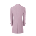 Men's Outerwear with Streamlined Long Coat and Double-Breasted Front - Image 69