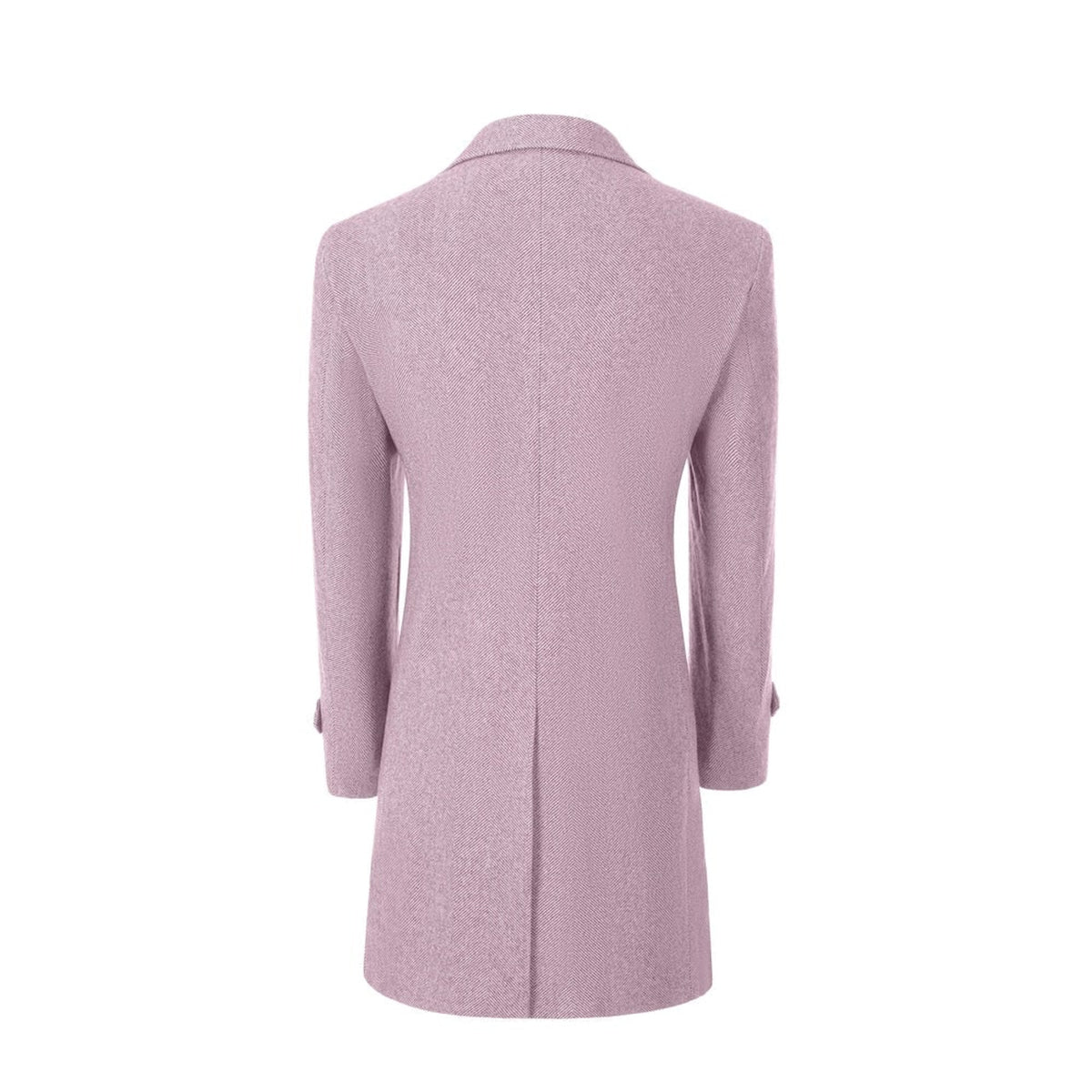 Men's Outerwear with Streamlined Long Coat and Double-Breasted Front - Image 69
