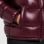 Men's Puffer Jacket with Insulated Hooded Design and Elasticated Cuffs - Image 3