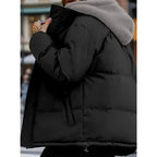Men's Puffer Jacket with Secure Street Style and Hooded - Image 2