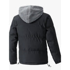 Men's Puffer Jacket with Secure Street Style and Hooded - Image 3