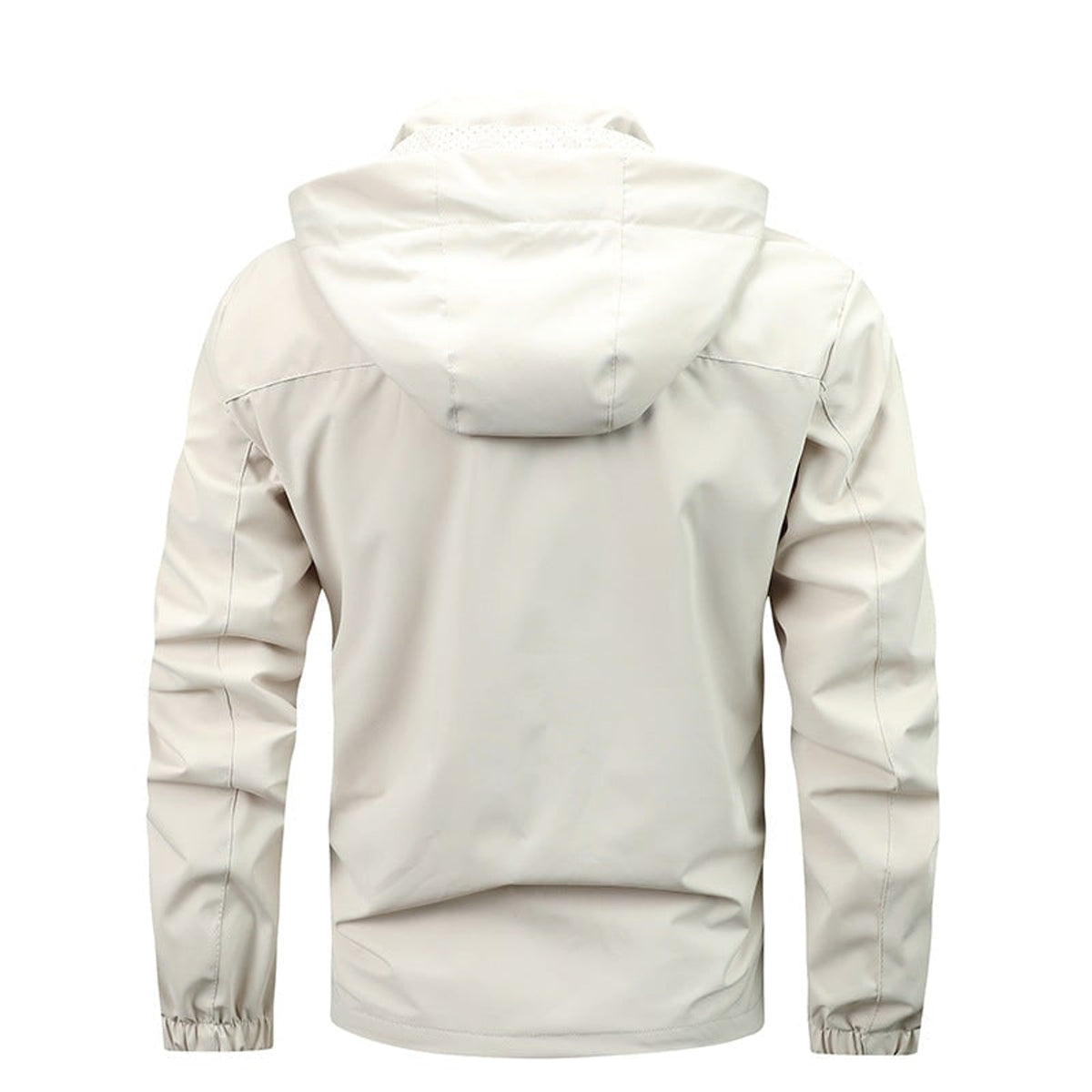 Men's Rain Jacket with Relaxed Anorak Style and Hood - Image 3