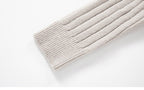 Men's Sweater with Zip-Up Half-Turtleneck and Long Sleeves - Image 4