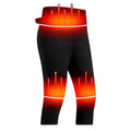 Mens Thermal Underwear Long Base Layer Pants Heated Rechargeable USB - Image 1