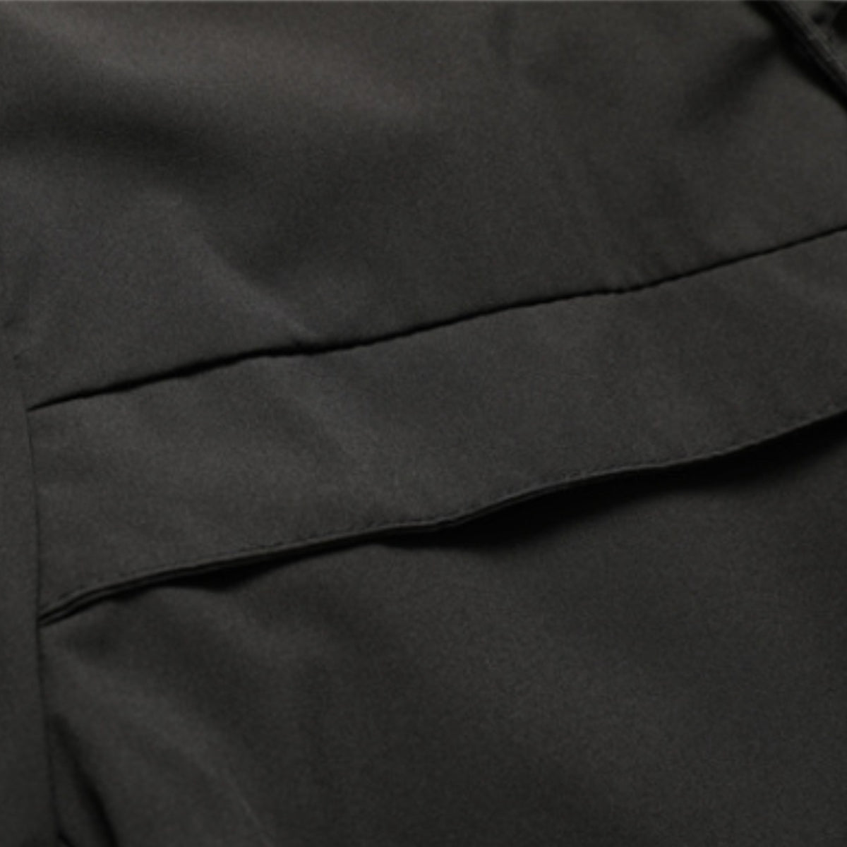 Men's Waterproof Hooded Jacket with Adjustable -Lined Fit and Zip Pockets - Image 10