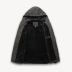 Men's Waterproof Hooded Jacket with Adjustable -Lined Fit and Zip Pockets - Image 9