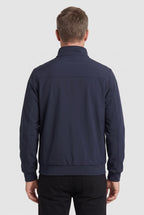 Men's Waterproof Jacket Streamlined Bomber Full-Zip With Ribbed Cuffs - Image 2