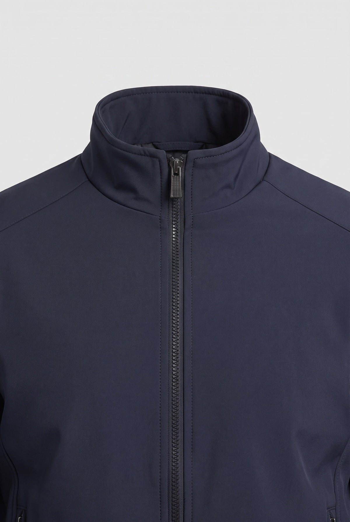 Men's Waterproof Jacket Streamlined Bomber Full-Zip With Ribbed Cuffs - Image 3