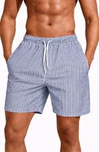 NOVA | Men’s Quick Dry Swim Shorts – Lightweight Beach Shorts with Elastic Waist