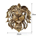 Metal Lion Head Wall Decoration Elegant And Strong For Indoor And Outdoor Use - Image 9