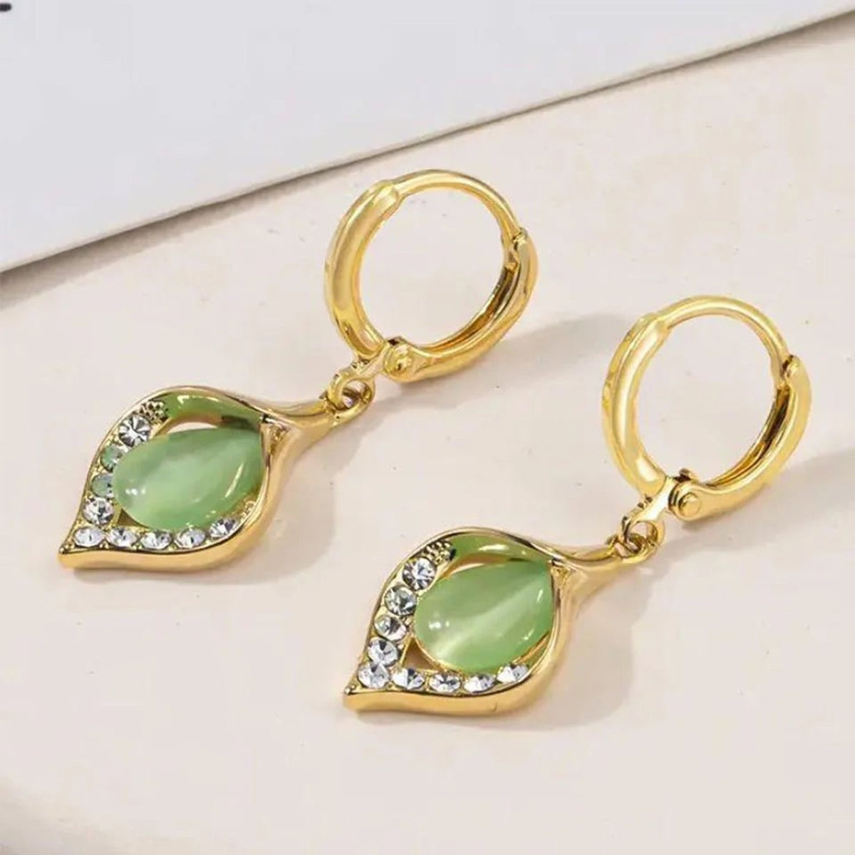 Metal Savona Pearl Earrings - Image 3