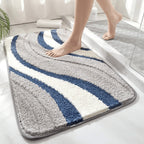 Microfiber Bath Mat With Quick-Dry Eco-Friendly Absorbency And Non-Slip Tpr Backing - Image 4