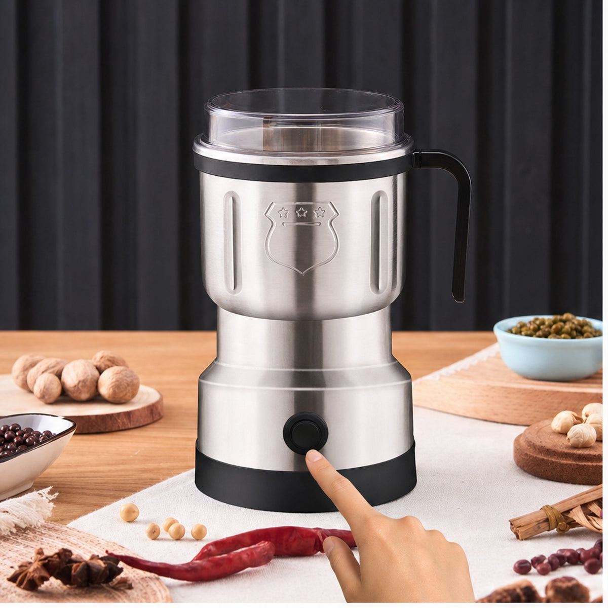 Millforge 300W Electric Coffee Grinder For Beans Spices Nuts & Herbs - Image 6