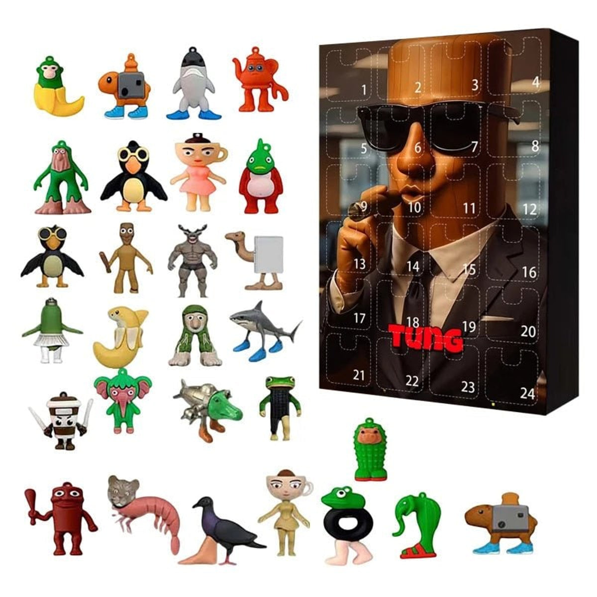 Mindpop 2025 Brainrot Advent Calendar 24 Days Of Funny Holiday Surprises - Image 6
