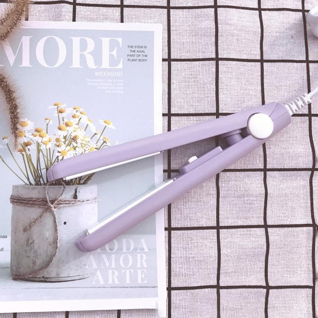 Mini Hair Straightener 2-in-1 Styling Tool With Ceramic Gentle Heat - Image 5