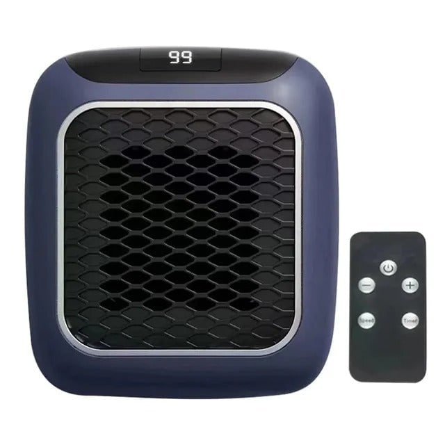 Mini Wall Plug Heater With 800W Adjustable Thermostat 12-Hour Timer Whisper-Quiet Operation - Image 8
