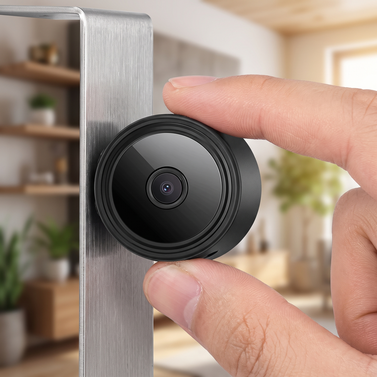 Mini Wireless Magnetic Camera With Live Audio And Video Feed - Image 2