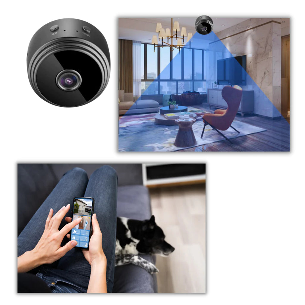 Mini Wireless Surveillance Camera With Night Vision Motion Detection And WiFi Connectivity - Image 2