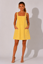 NOVA | Women's Sleeveless Mini Dress with Pockets | Casual Summer Dress