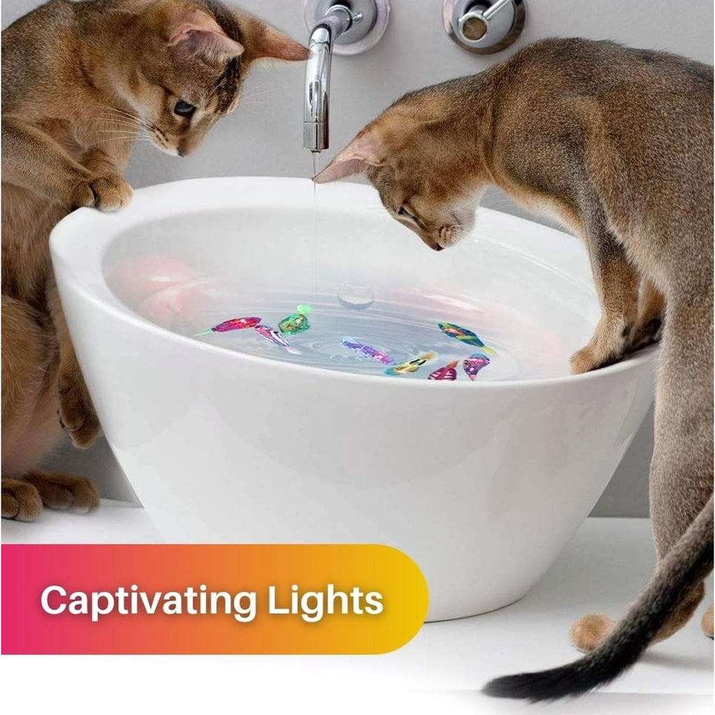 Motion Activated Cat Toy With Light-Up Swimming Fish For Interactive Play - Image 9