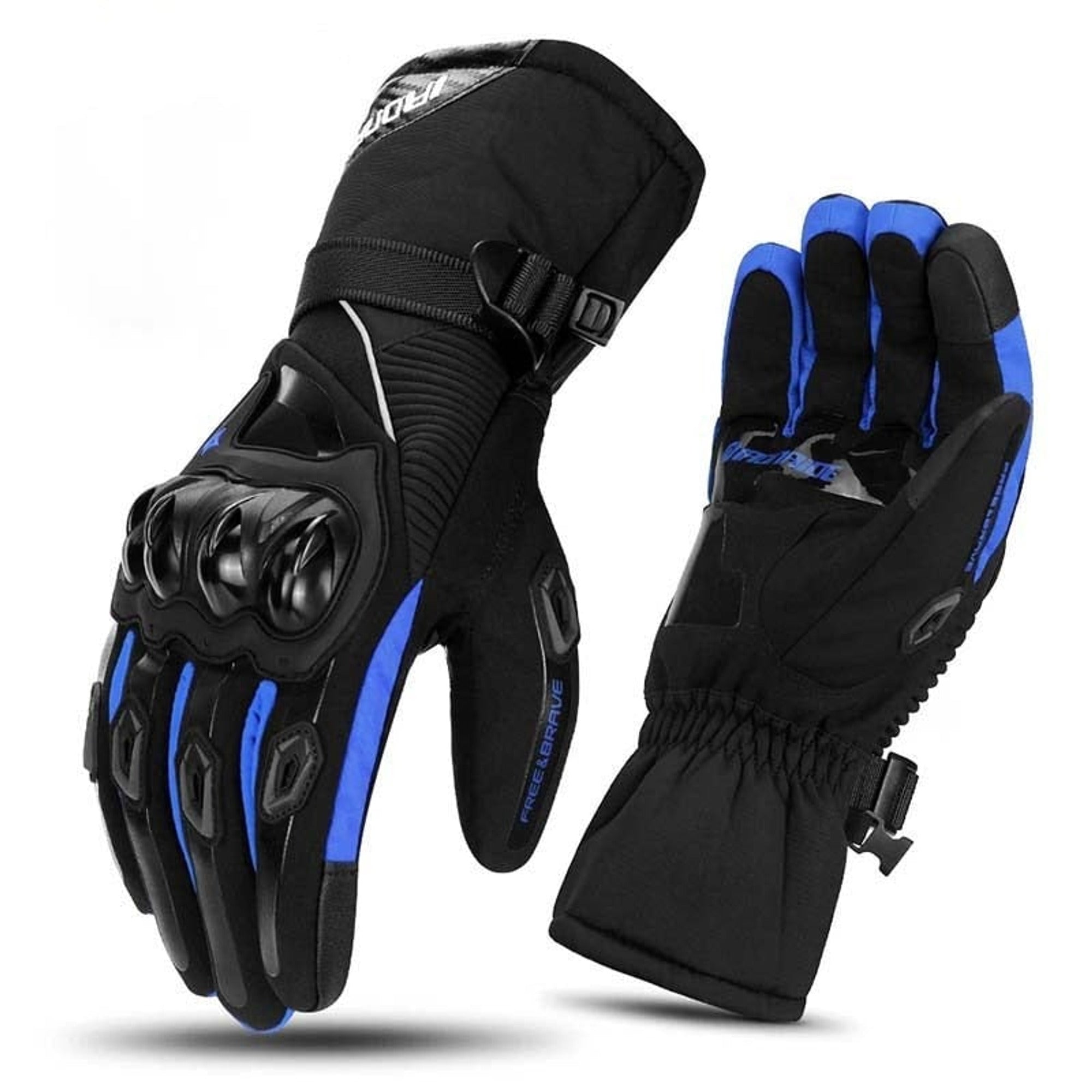 Motorcycle Gloves Supportive Full-Finger Knuckle Protection - Image 3