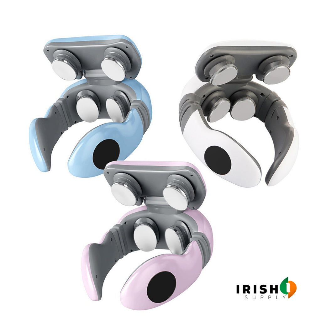 Neck Massager With Tens Pulse Technology For Neck Shoulder & Spine Relief - Image 1