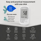 Non-Painful Glucometer Glucose Monitor Portable Fingertip Digital Display - Image 8
