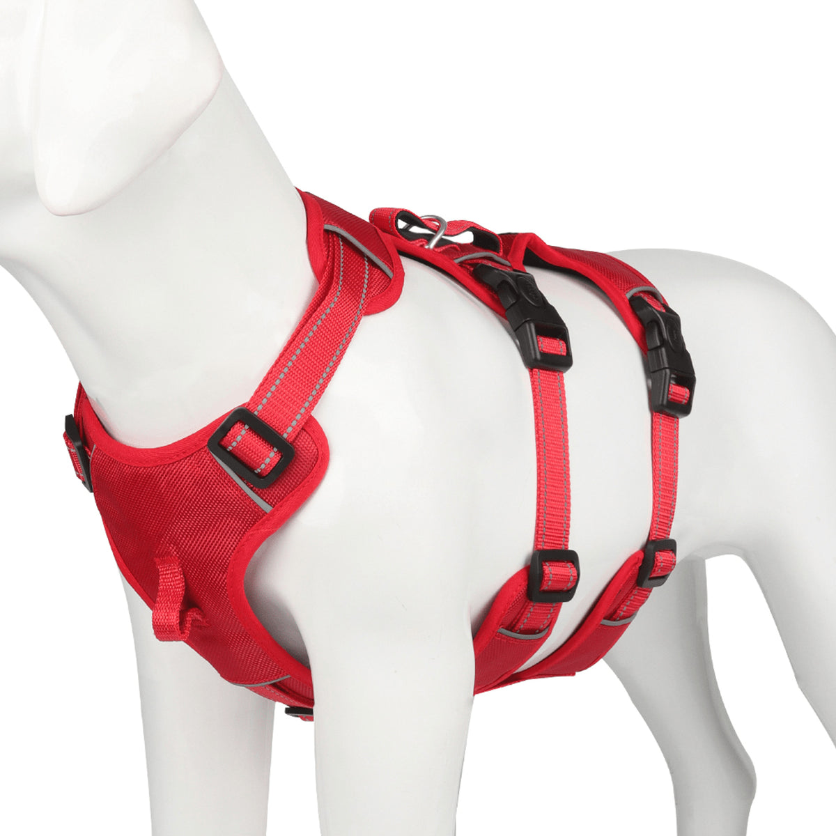 Nopull Dog Harness With Reflective Strips Escape-Proof For Safe Walks - Image 8