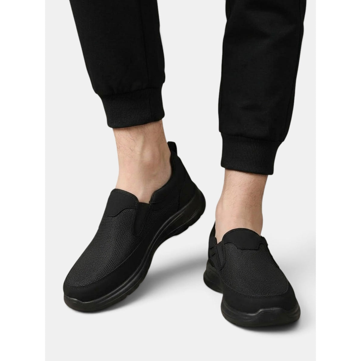 Orthopedic Men's Shoes with Comfortable Slip-On and Mesh Upper - Image 2