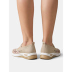 Orthopedic Shoes with Comfortable Flat and Floral Embroidery - Image 3