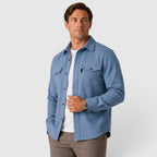 Overshirts with Relaxed Brushed Fit and Flap Pockets - Image 27