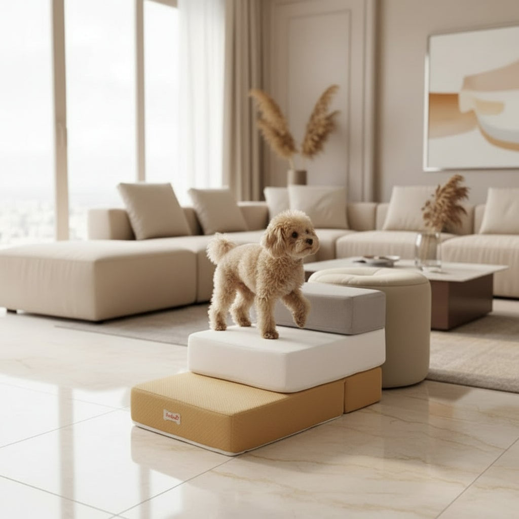 Padded Foam Pet Access Steps - Image 1