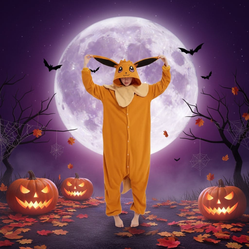 Pajamas For Halloween Kids' Christmas Onesie With Playful Character Design For Xmas Party - Image 9