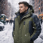 Performance Winter Jacket with Waterproof Detachable Lining and Fabric Shell - Image 1