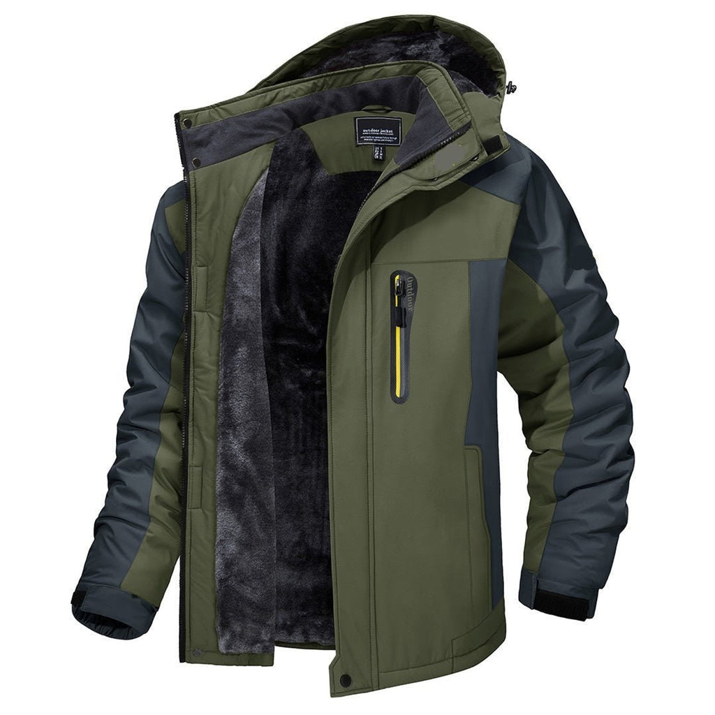 Performance Winter Jacket with Waterproof Detachable Lining and Fabric Shell - Image 3
