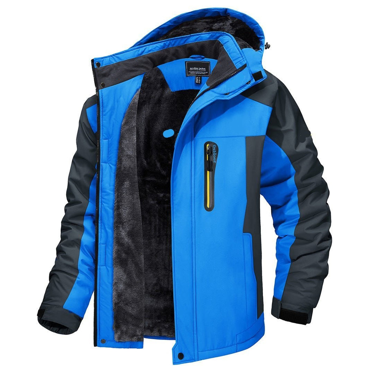 Performance Winter Jacket with Waterproof Detachable Lining and Fabric Shell - Image 8