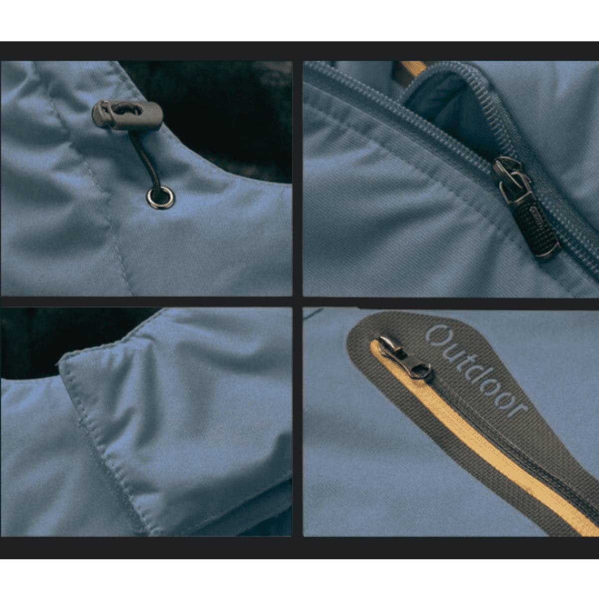 Performance Winter Jacket with Waterproof Detachable Lining and Fabric Shell - Image 5