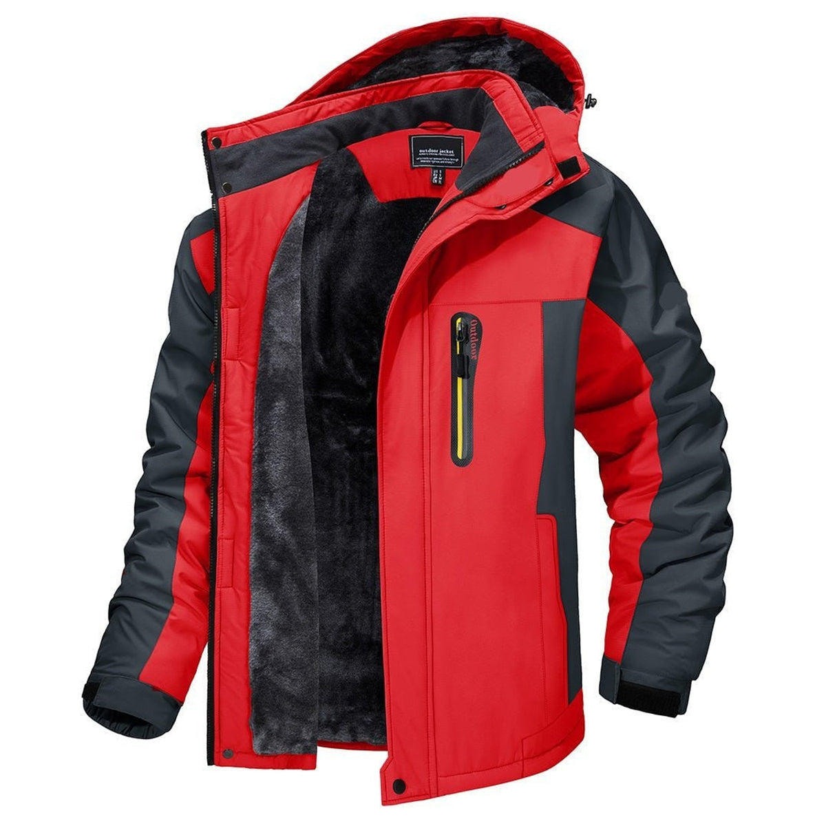 Performance Winter Jacket with Waterproof Detachable Lining and Fabric Shell - Image 7