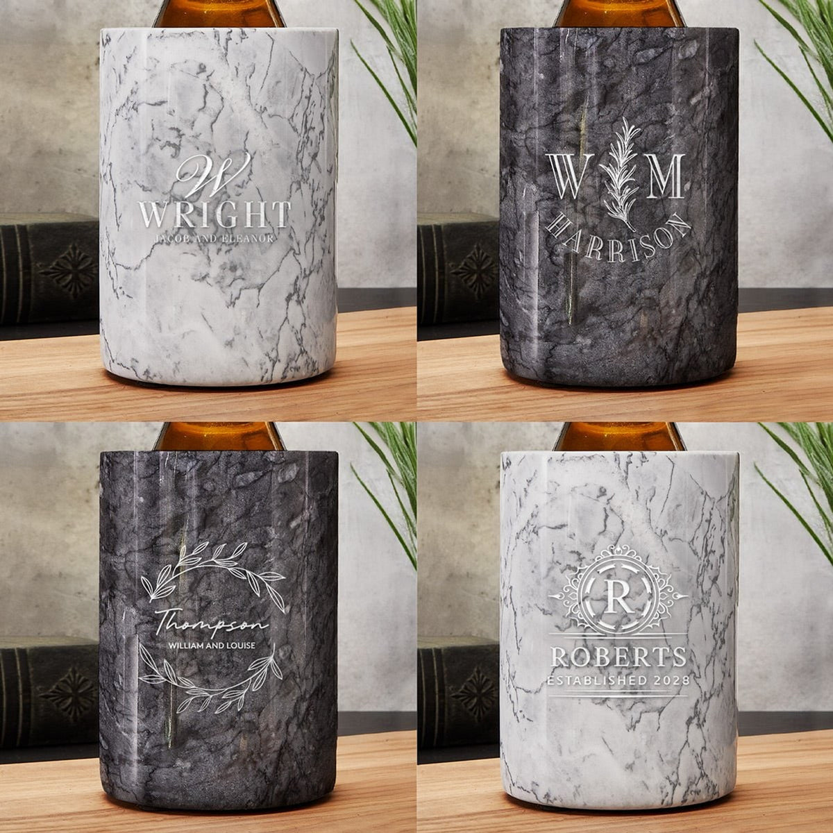 Personalised Marble Wine Chiller - Image 2