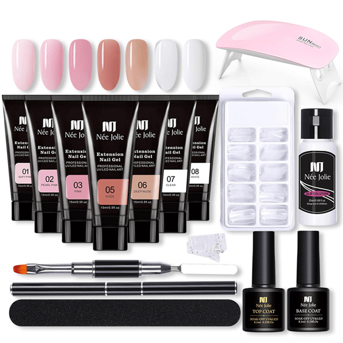 Personligt Nail Extension Kit With UV Lamp - Image 1