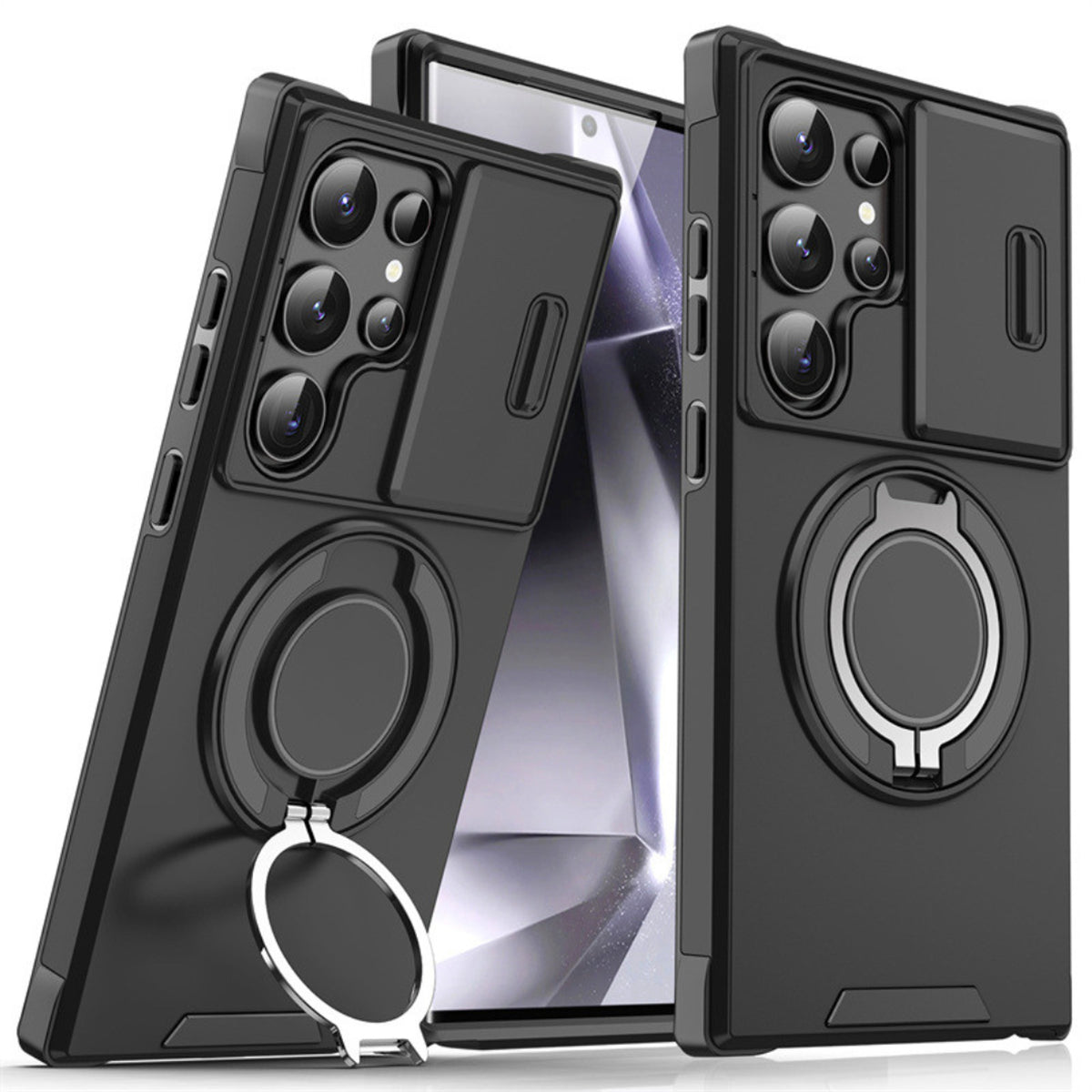 Phone Case With Ring Holder And Magsafe - Image 1