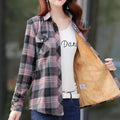 Plaid Fleece Lined Shirt with Thermal Cotton Flannel and Interior - Image 5