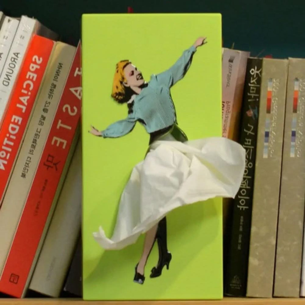 Playful Interactive Plastic Tissue Box Holder - Image 3