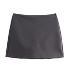 Pleated Mini Skort With Shorts Attached - Image 11