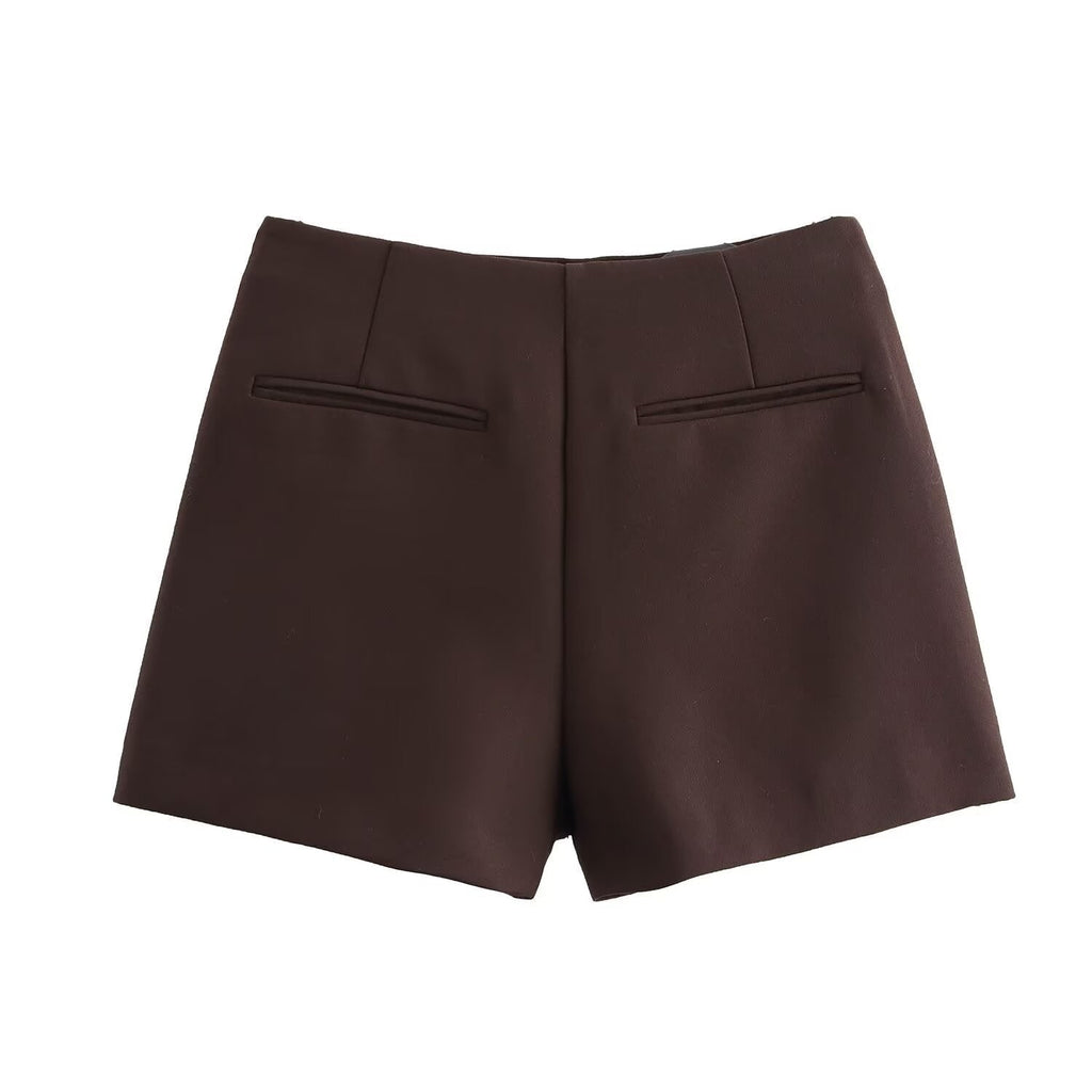 Pleated Mini Skort With Shorts Attached - Image 12
