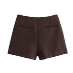 Pleated Mini Skort With Shorts Attached - Image 12