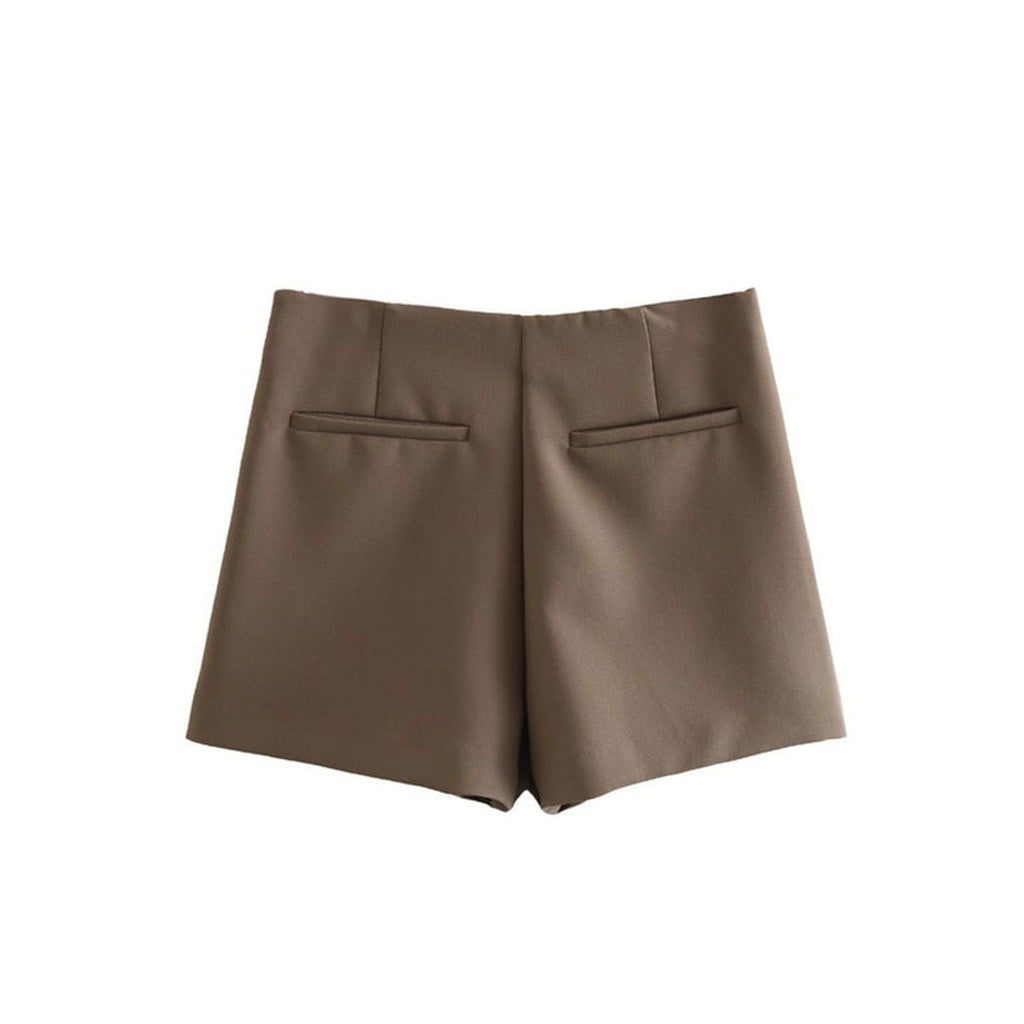 Pleated Mini Skort With Shorts Attached - Image 13