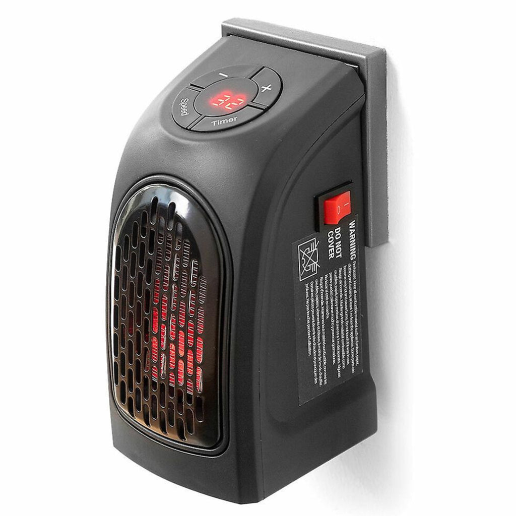 Plug-In Electric Fan Heater With Thermostat Portable And Wall-Mountable - Image 3