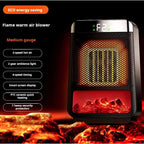 Plug-In Flame Effect Heater With Ptc Ceramic Fan Heats In 3 Seconds - Image 8