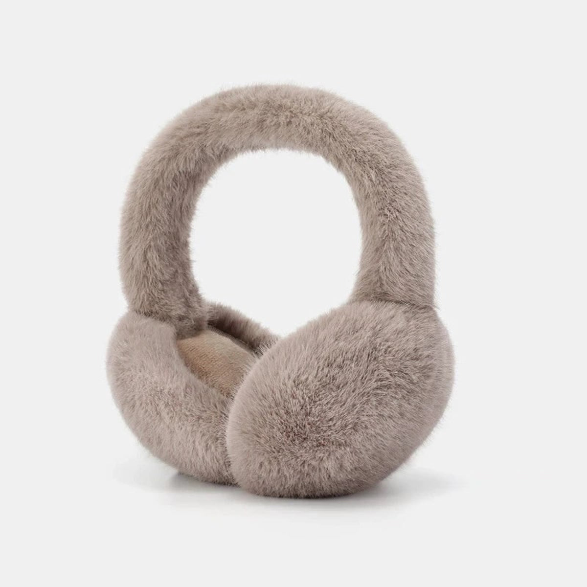 Plush Earmuffs with Foldable Over-Ear Design and Full Coverage - Image 5